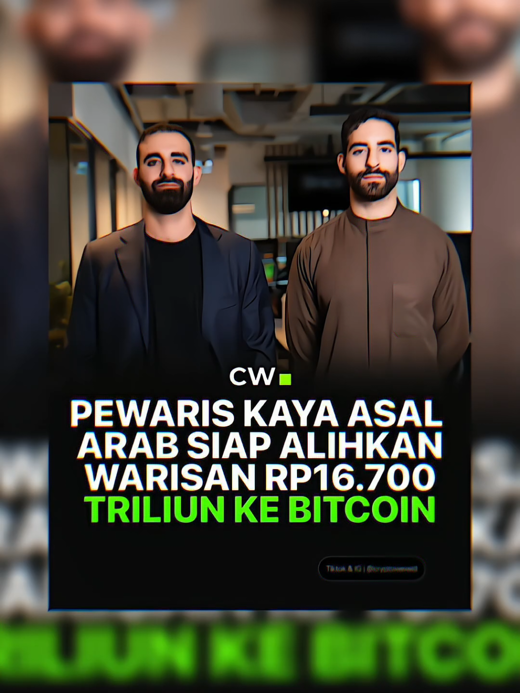 Generasi muda dari keluarga superkaya di kawasan Teluk Arab, termasuk Uni Emirat Arab, Qatar, dan Arab Saudi, kini mulai mengalihkan kekayaannya ke aset digital seperti Bitcoin dan hedgefund. #cryptowave #gabrielrey #triv 