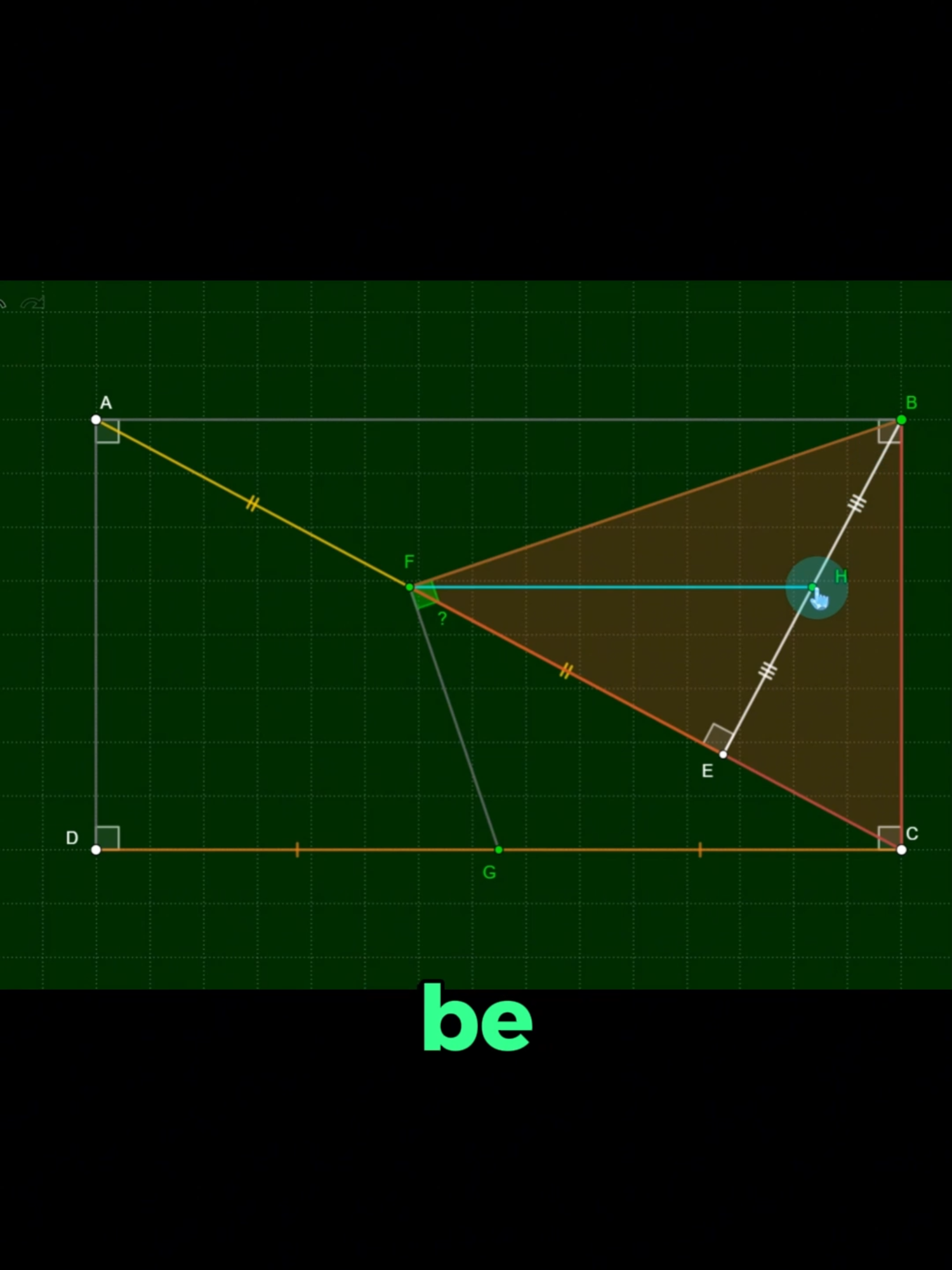 dùng geogebra vẽ hình học áp dụng vào toán hình lớp 8 #toan #toanhinh #thcs #geogebra #EduTok #LearnOnTikTok