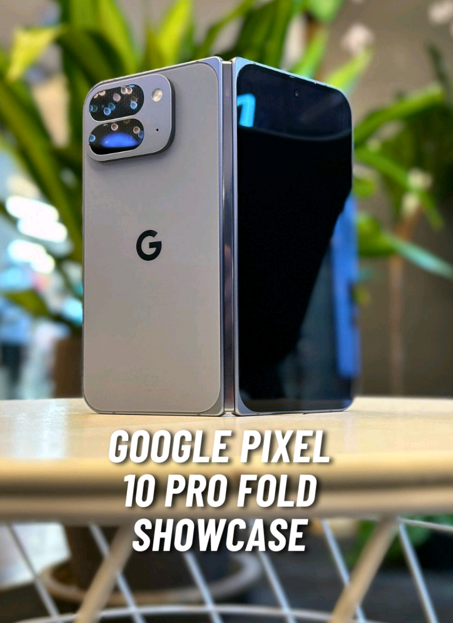 We have the  Google Pixel 10 Pro Fold in our lab. Priced from RM7,999, this foldable is powered by the same Tensor G5 SoC as the rest of the Pixel 10 lineup, up to 512GB of internal storage, and a main triple-camera system comprising a 48MP wide sensor, a 10.5MP ultrawide, and 10.8MP telephoto. #GooglePixel10ProFold #Pixel10Series #FoldablePhone #Android #MadeByGoogle 