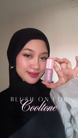 Cool tone girlies, this one’s for you 🩷🌸💅 #cooltone #blushon #liquidblush #makeup #roseallday 