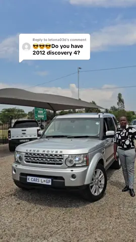 Replying to @letona036  2012 Land Rover Discovery 4 SDV6 mileage 183 000km for only R274 999 (+/-R5500 p.m). #carsales #carsalldayeveryday #karabocarslekalakala www.karabocarslekalakala.co.za 