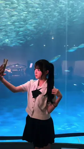 高校最後の夏たのしかった#無加工 #08 #ljk #水族館 