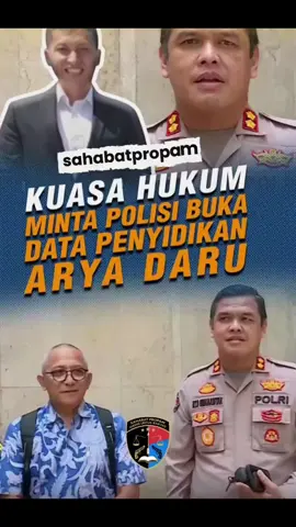 Kuasa Hukum Keluarga Arya Daru Desak Polisi Transparan! Kuasa hukum keluarga mendiang Arya Daru Pangayunan meminta pihak kepolisian untuk membuka hasil penyidikan secara transparan dan terbuka kepada publik. Permintaan ini disampaikan menyusul munculnya berbagai spekulasi dan desakan agar kasus ini diungkap dengan jelas dan adil. Publik kini menantikan langkah tegas dari Polda Metro Jaya untuk menunjukkan komitmen dalam menegakkan keadilan. #MetroTV #TiktokMetroTV #BeritaViral #MetroTVNews #SahabatPropam 