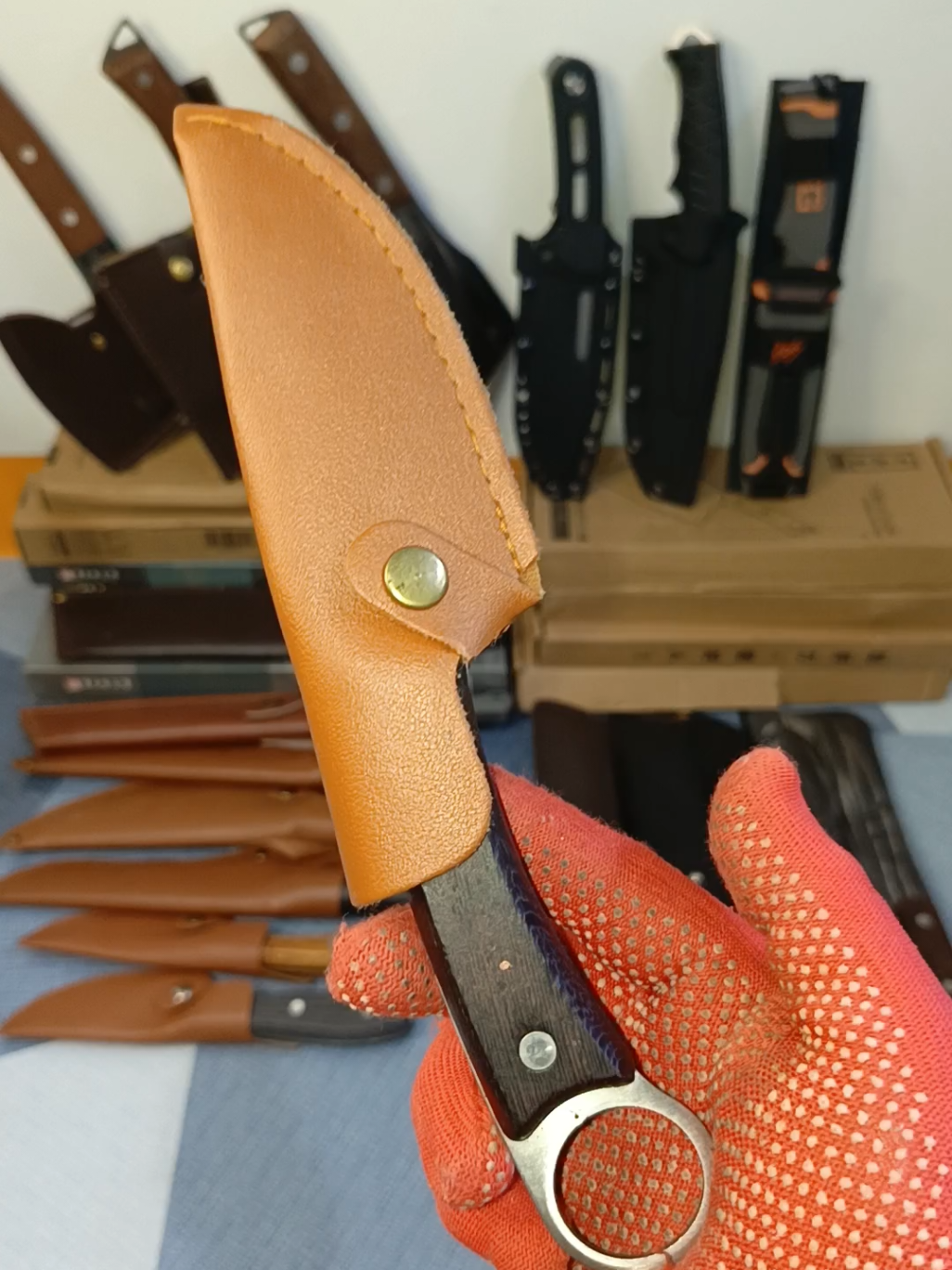 Japanese kitchen knife na maganda at matalim  #japaneseknife #japanesekitchenknife #bineknife #fruitknife #meatknife 