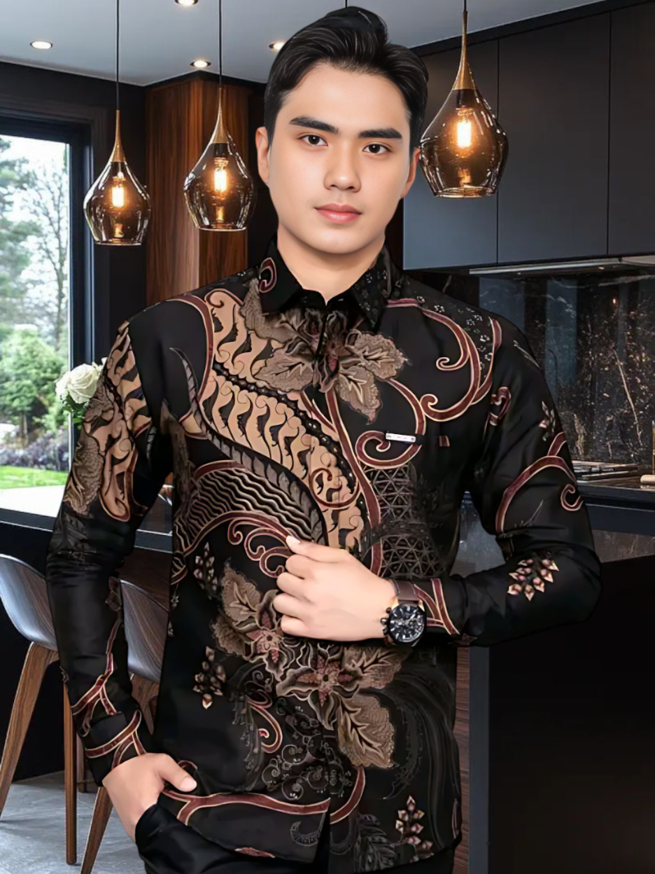 Membalas @ibuk4889 Kemeja Batik Pria Premium Laskala Premium Model Slimfit Lapis Furing #batikpriapremium #batikprialapisfuring #kemejabatik #batiklaskala #batikslimfitpremium 