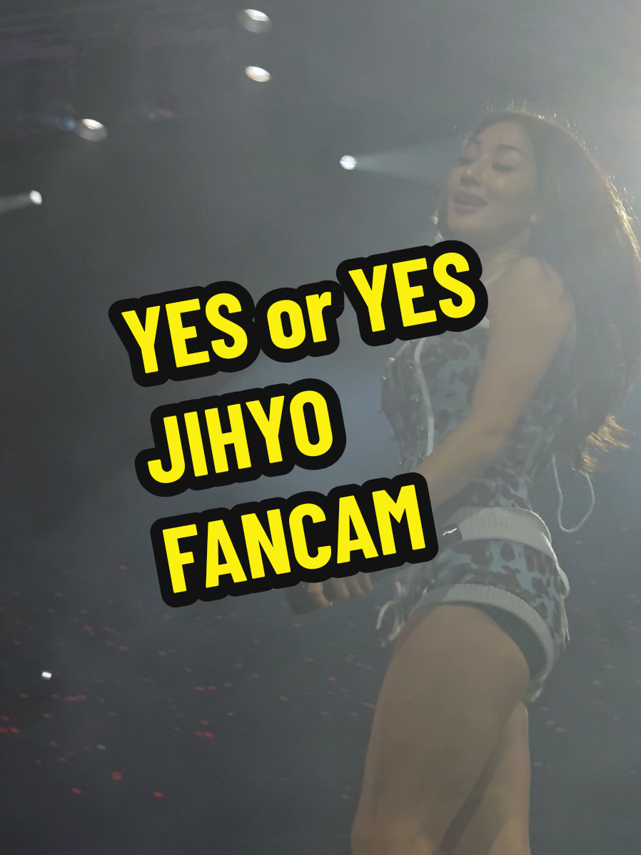 Yes or Yes Jihyo Fancam #twice #thisisfor #jihyo @twice_tiktok_official 