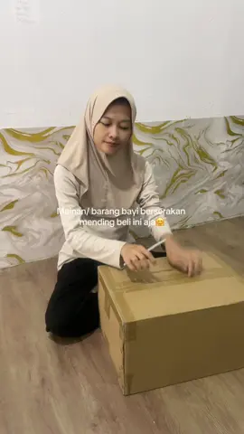 Anak mulai besar suka ngacak kalo pake rak, beli ini yuk bun lebih kuat dan aman #lemari #promomakan1010 