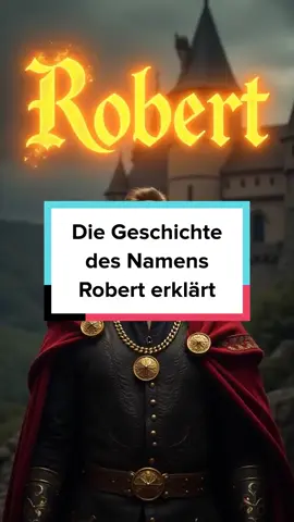 Die Geschichte des Namens Robert erklärt Wusstest du, woher der Name Robert stammt? Entdecke die spannende Herkunft und Bedeutung dieses beliebten Vornamens! #Robert #Namensbedeutung #Vornamen #Geschichte #Namensforschung