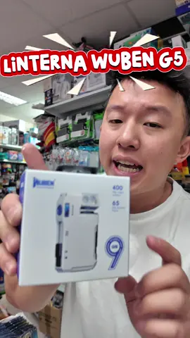 LINTERNA WUBEN G5 LA MÁS PEQUEÑA PERO MÁS POTENTE ! . . #tiktokshop #linterna #g5 #wuben 