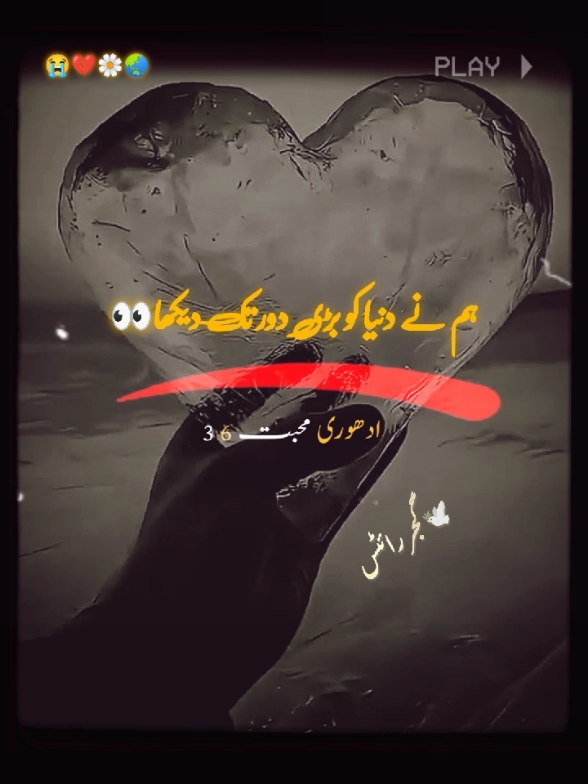 🤨کوئی بھی مخلص نہیں ملا  #creatorsearchinsights #foryou #foryoupage  #urdupoetry #sad  @🦋✨𝓗𝒂ₘïժ✨🦋💔🤕