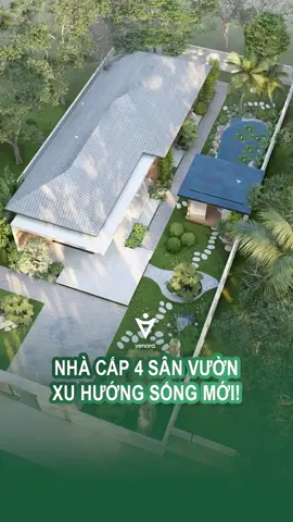 NHÀ CẤP 4 SÂN VƯỜN - XU HƯỚNG SỐNG MỚI! Sống chậm, sống xanh, sống gần gũi thiên nhiên, đang trở thành lựa chọn của rất nhiều người trẻ. #venoradesign #nhacap4 #thietkenhadep #nhavuon #villa 