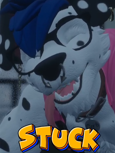 STUCK.#vrchat #furry #fyp #vrcfurry #vrfurrycommunity #furrymeme #furryfandom #fursona #furries #furriesoftiktok #vrchatcommunity #furryconvention #furrypride #furrycommunity