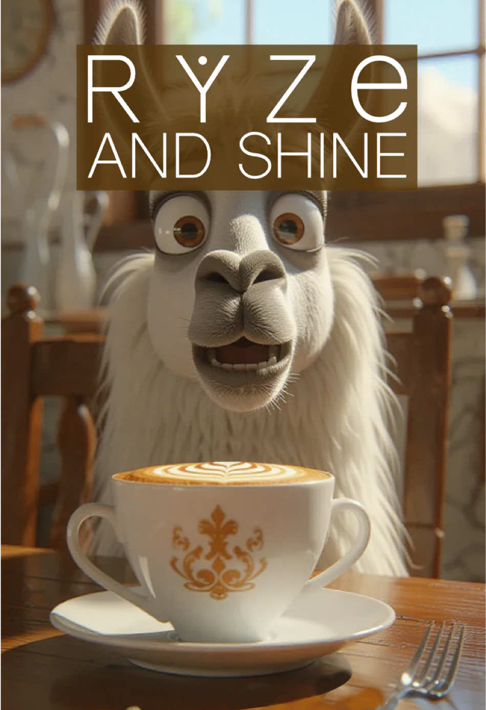 RYZE AND SHINE - Sip your way to better health with RYZE Mushroom Coffee. #ryze #ryzemushroomcoffee #ryzeandshine #momtok #llamchilla