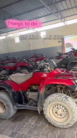 Oh I forgot to mention how there was a literal sandstorm as soon as we started the quad bike journey 😆  - - - - - #thingstodo #activities #egypt #quadbiking #fyp 