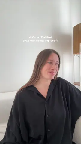 « si Marion Cotillard avait mon visage expressif » #marioncotillard #cinéma #actrice #mode #trendtiktok   