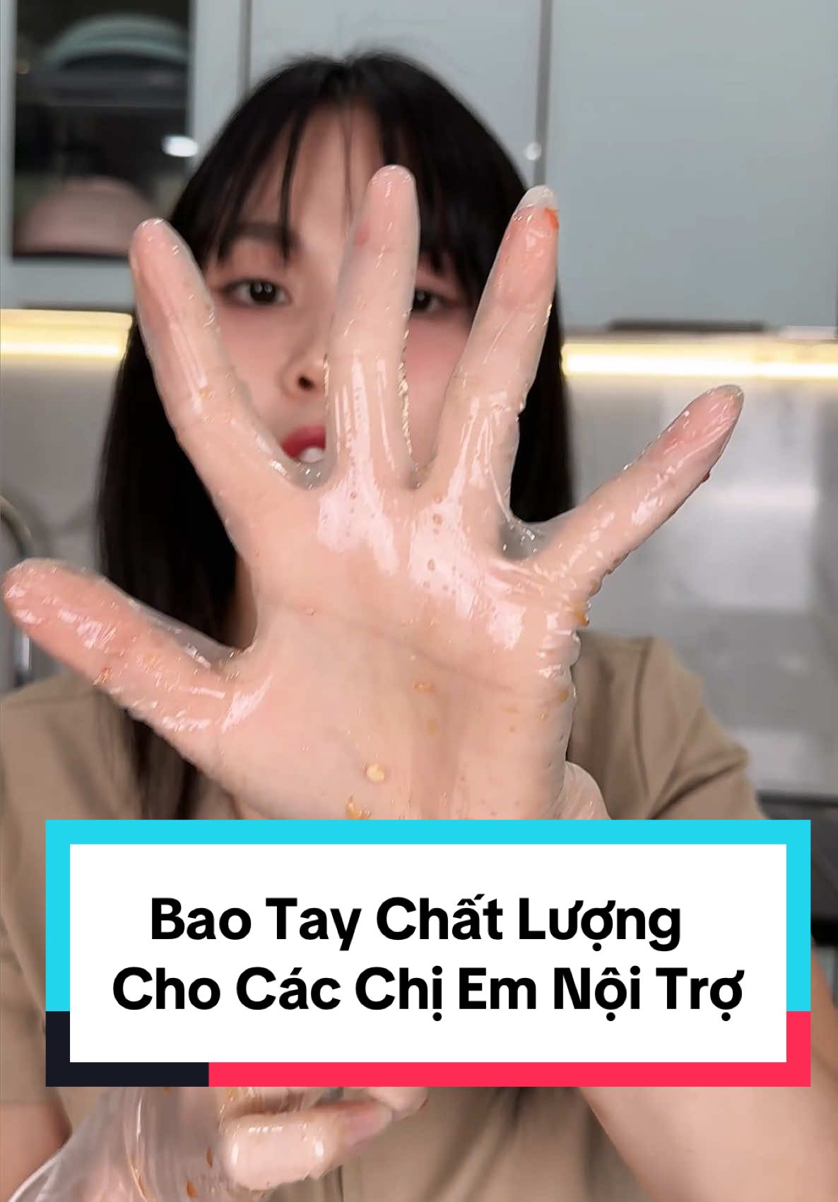 Combo găng tay trong suốt chống nước, chống rách cho các anh chị em nội trợ, buôn bán nha #tobythichgibando #gangtaycaosu #gangtaylambep #gangtaytrongsuot #baotay 