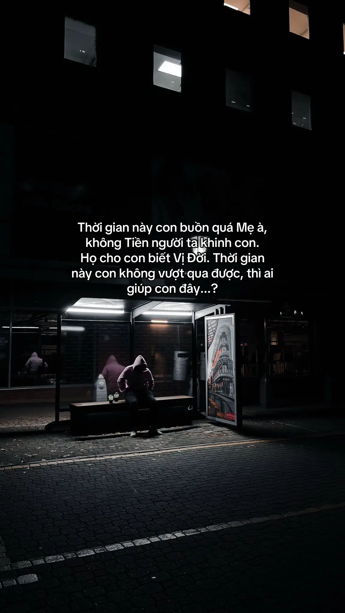 Thời gian này con buồn quá Mẹ à, không Tiền người ta khinh con. Họ cho con biết Vị Đời. Thời gian này con không vượt qua được, thì ai giúp con đây...?#tranquan0209 #cuocsong #tamtrang #viralvideo #foryou 