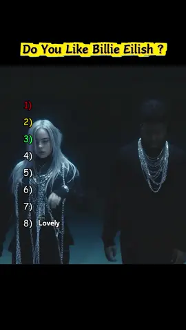 Have you heard any songs by Billie Eilish? Which one is your favorite? #BillieEilish#music#bestsongs#fyp#Foryou