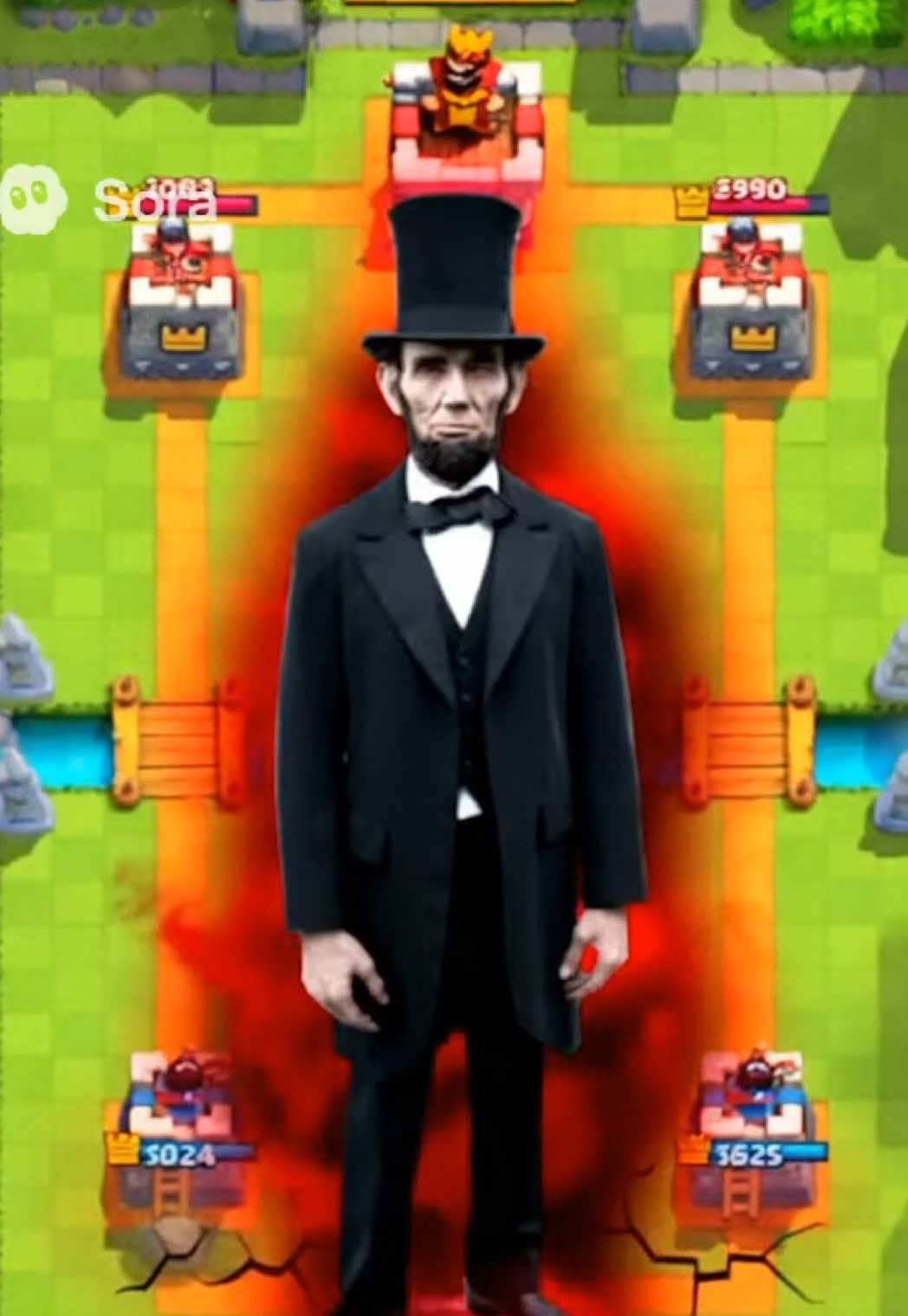 Abraham Lincoln Clash Royale Virus #clashroyale 