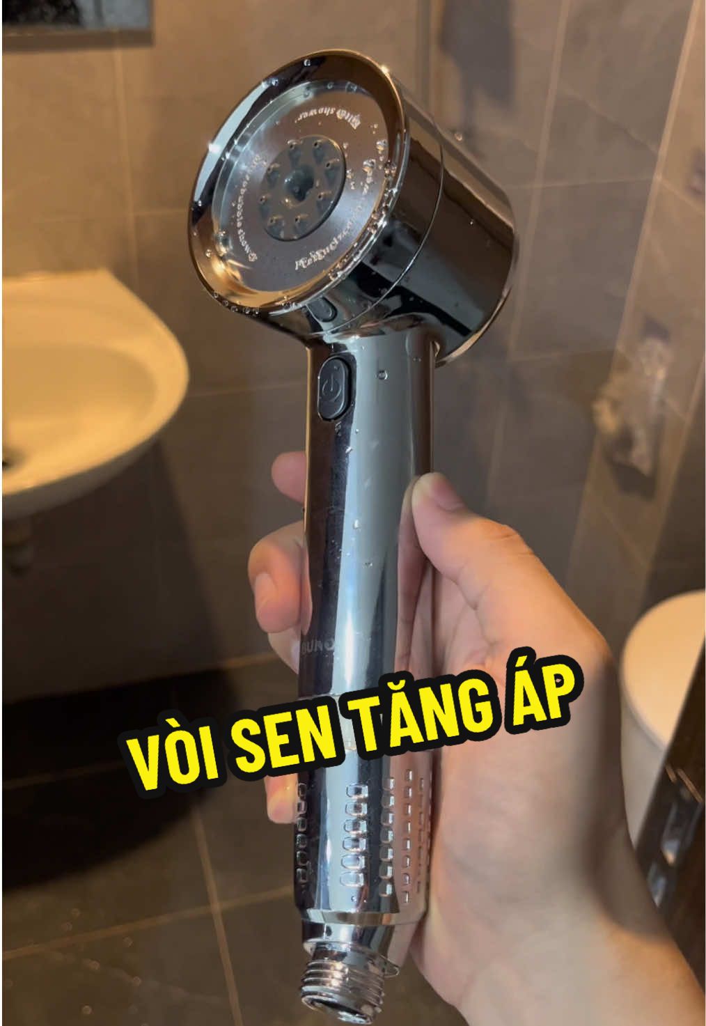 Vòi sen tăng áp Bunos #ngancogang #voisentangap #voisen #voihoasen #voihoasentangap 