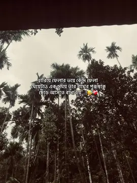 : হারিয়ে ফেলার ভয়ে কেঁদে ফেলা মেয়েটাও এক সময় তার শখের পুরুষকে ছেড়ে আসতে বাধ্য হয়...!😅❤️‍🩹#fyp #foryoupage #humm #sadstory #creatorsearchinsights @TikTok Bangladesh 
