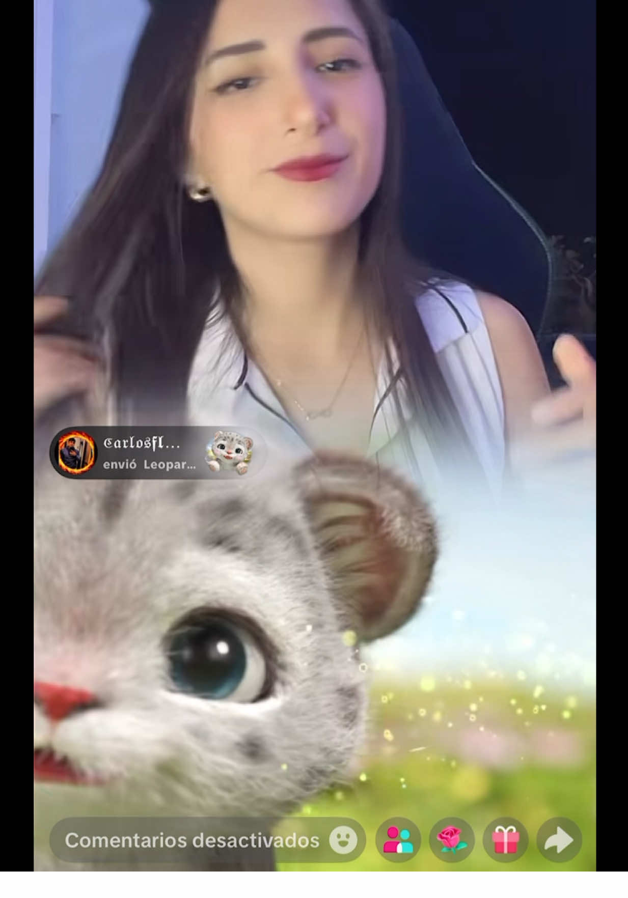 Awwww  Trend de gatito 💖🐆        Mi Carlitossss gracias por cada trend bonito que sale 🥺🫶🏻  Con nivel 33 de corazón incluido🤍😼  #trend #fyp #parati @ℭ𝔞𝔯𝔩𝔬𝔰𝖋𝖑🚛✈️🔫💋🧸😼 
