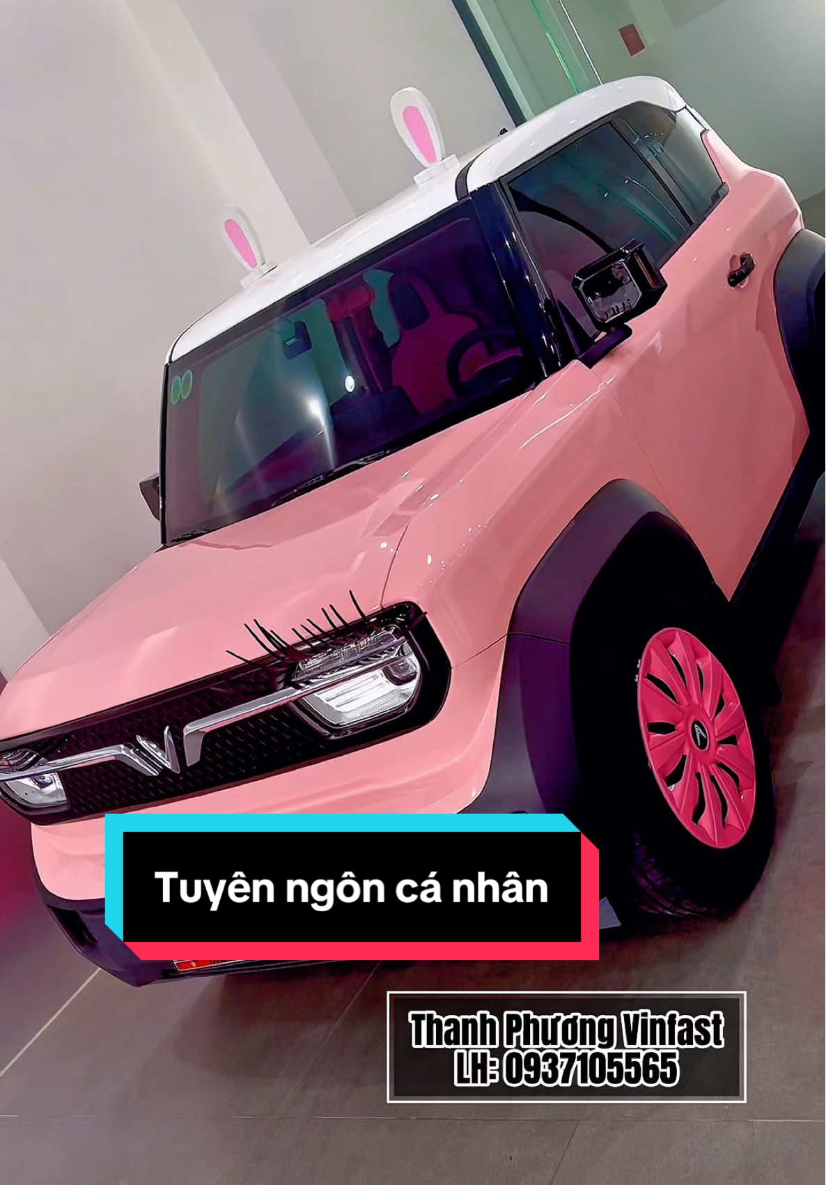 Chạy từ xa là biết xe ai liền!  Tuyên ngôn cá nhân- khẳng định chủ quyền  #vinfast #vf3  #style #doxe #thanhphuongvinfast 