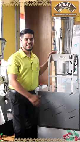 ⚡ Produtividade em alto nível! O Liquidificador Basculante 19L Metvisa é robusto, prático e feito para quem precisa de alto rendimento com qualidade. Um verdadeiro campeão das cozinhas industriais, padarias, restaurantes e fábricas de alimentos. 📅 Dias 03, 04 e 05 de outubro 📍 Centro de Convenções Vasco Vasques – Manaus – FIGA 2025 💰 Condições exclusivas no evento: ✔️ 20% OFF no Pix/dinheiro ✔️ 15% OFF no cartão em até 6x sem juros 👉 Venha conhecer de perto esse e outros campeões da Metvisa no estande da Real Equipamentos. #FIGA2025 #RealEquipamentos #Metvisa #LiquidificadorBasculante #CozinhaProfissional