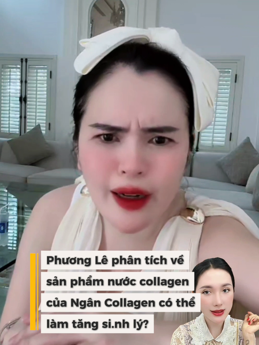 Thực hư công dụng sản phẩm của Ngân Collagen?  #ngancollagen #hoahauphuongle #phuongle #tiktokgiaitri #fyp 