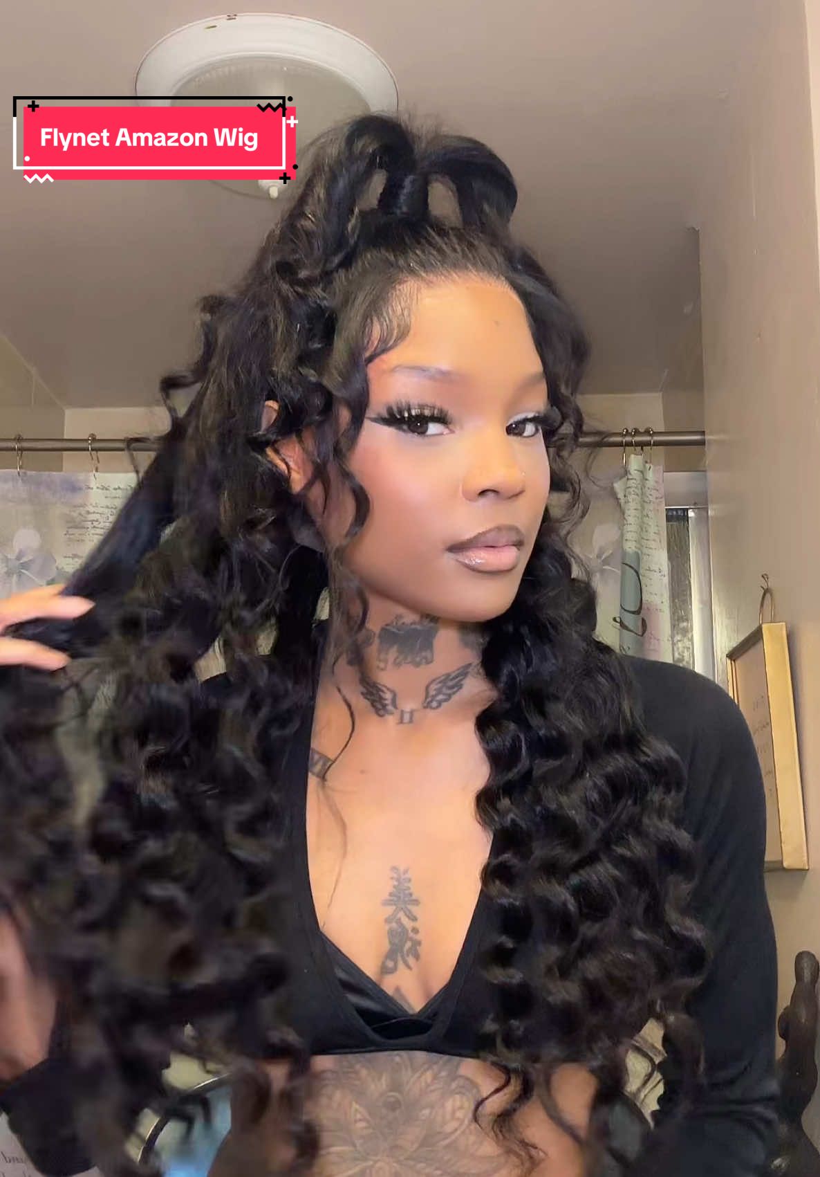 @flynethair.amazon 30” for $98!! Linked in my linktree #flynetamazonhair #amazonwig #flynethair #amazonwigreview #wigtok 