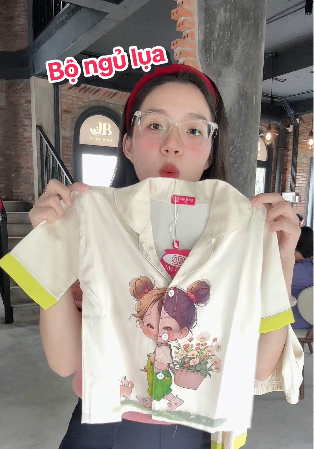 Bộ ngủ lụa cho bé gái xinh #bonguluachobe #bonguluabegai #thoitrangtreem 