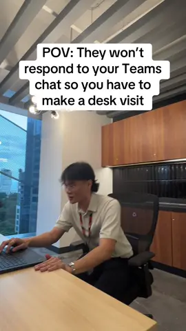 They left you on read? Time to strut offline 🕺🏻 #corporatetiktok #officelife #fypシ゚ 