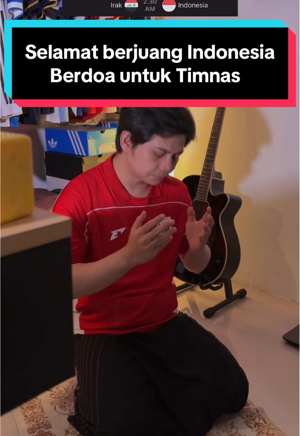 Waktunya dukung Timnas Indonesia menuju Piala Dunia 2026 🙌🏻 #timnasindonesia #timnasday #timnasgaruda 