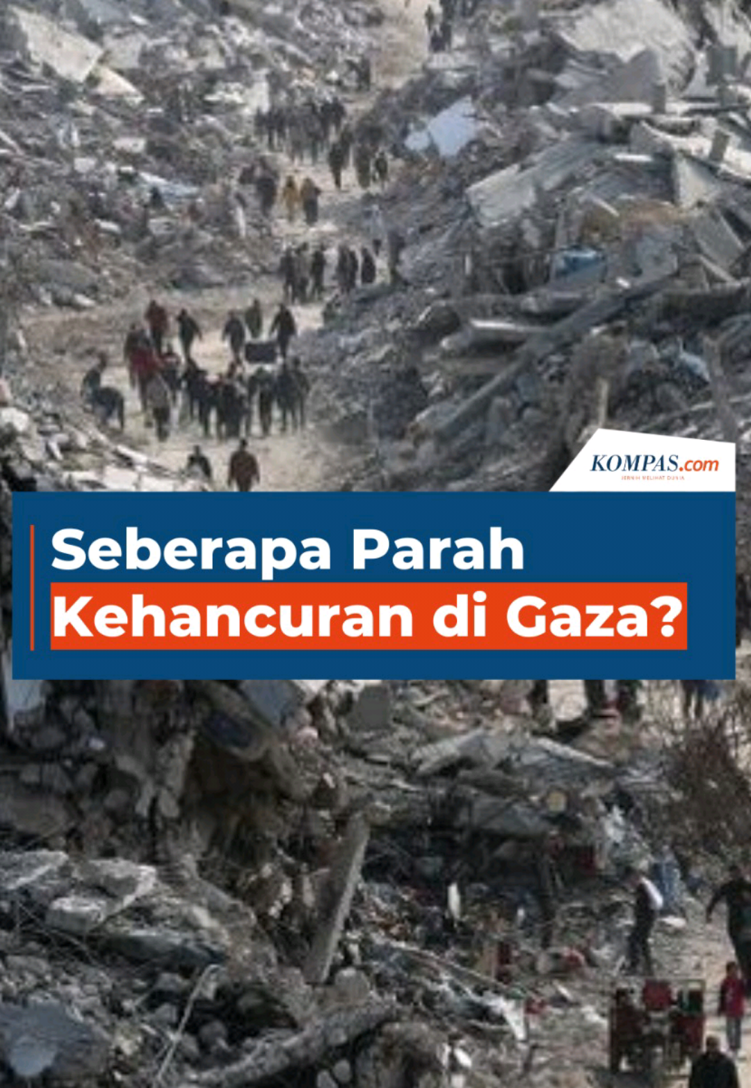 Citra satelit menunjukkan tingkat kerusakan yang disebabkan oleh serangan bom Israel di Gaza, buntut dari serangan teror 7 Oktober yang dilakukan oleh Hamas. Sumber: @dw.nesia ~R #DWIndonesia #Gaza #Hamas #Israel #Global