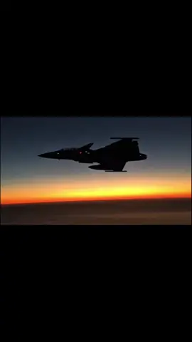 Jas 39 Gripen after burner at night #jas39gripen #swwden #aviation #airforce #afterburner