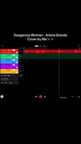 โอ้ทารกฉันรู้สึกอันตราย #dangerouswoman #arianagrande #cover #ilovetiktok #music 