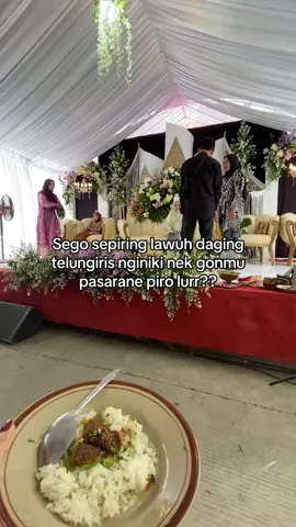 Lagi usume wong rabi,sedino buoh nimbal”🤣 #pati #pati24jam #lamarannikah #kondangan #fyp 