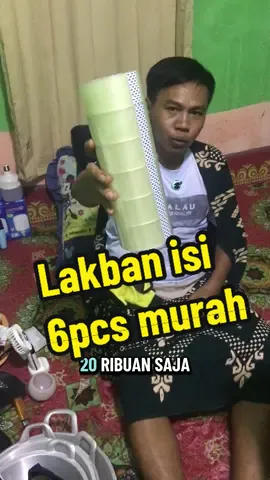 Lakban isi 6pcs 45mm 90yard #lakban #lakbanpacking #lakbanbening #lakban90yard #lakbanmurah 