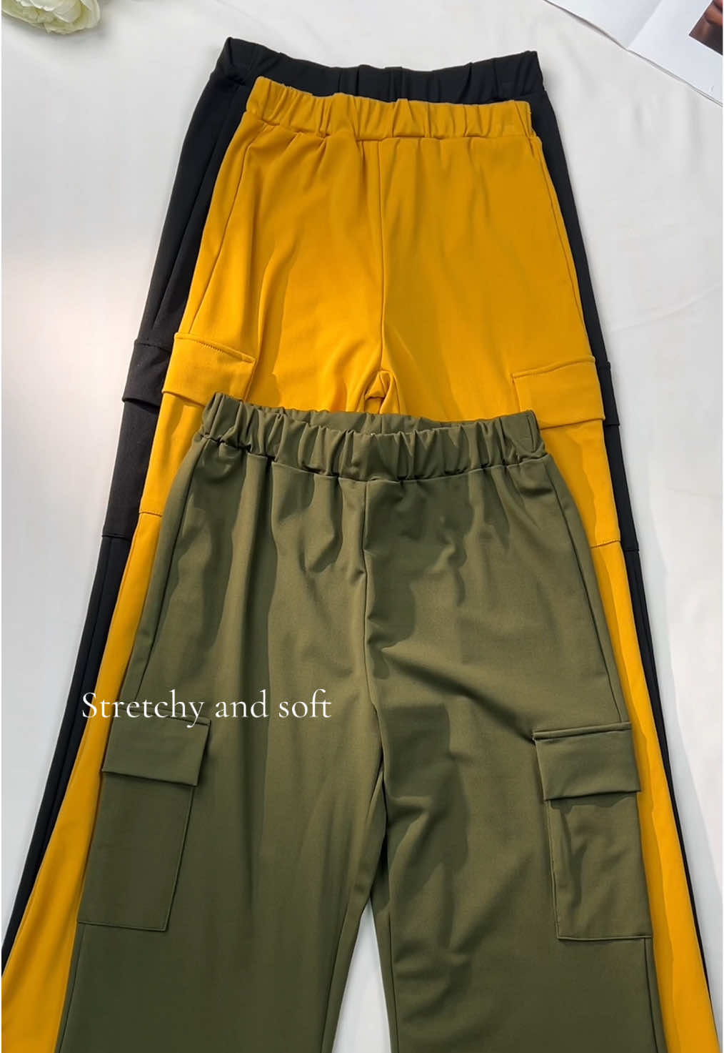 Stretchy and soft🥹#zzh #pants #pocket #spotlightfinds #tiktokshopfalldealsforyou 