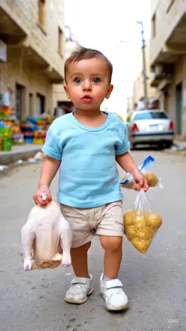 لوين رايح#الذكاء_الاصطناعي #اطفال #ai #veo3 #fyp #fyp #satisfyingvideo 