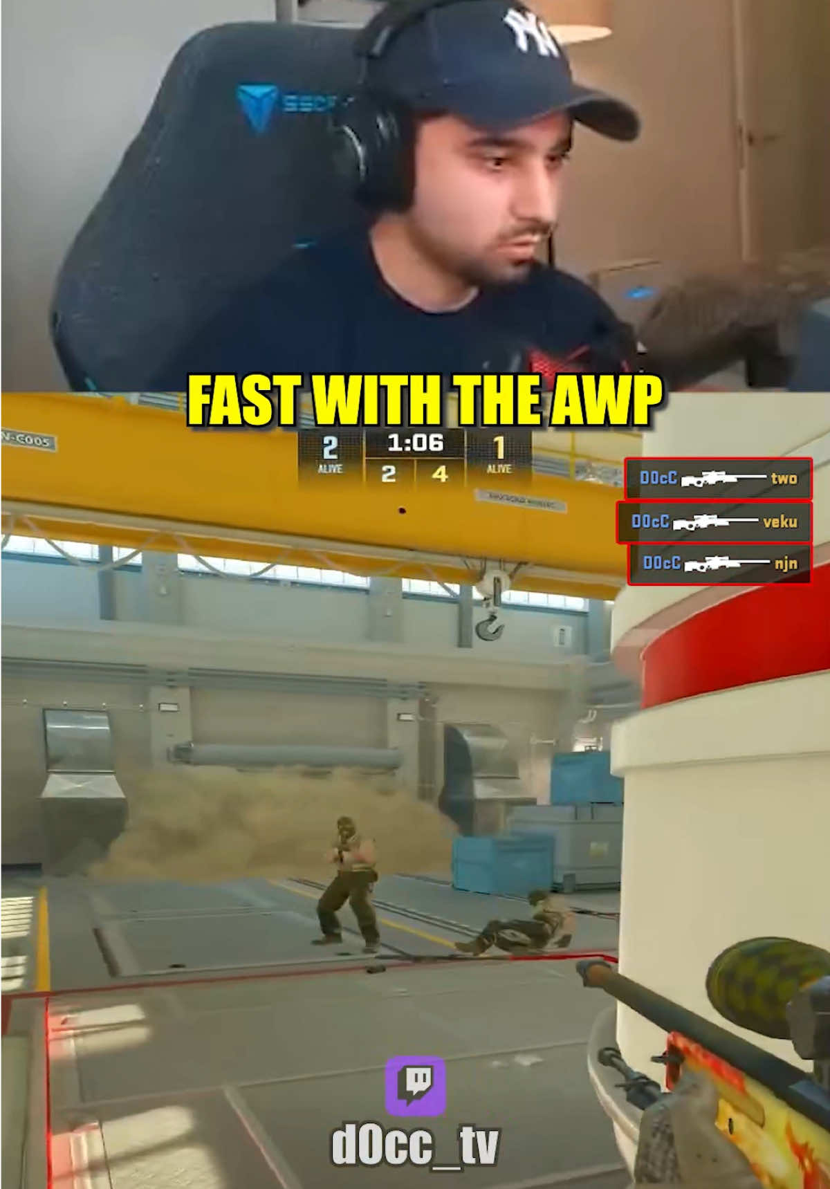 Fast with the awp #cs2 #counterstrike2 #csgo 