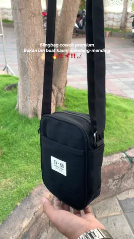 Hanbag premium buat kalian yang faham kualitas aja, bukan buat kaum mendang-mending🙏😇 #tasselempang #taspria #tascowok #taskeren #slingbag 