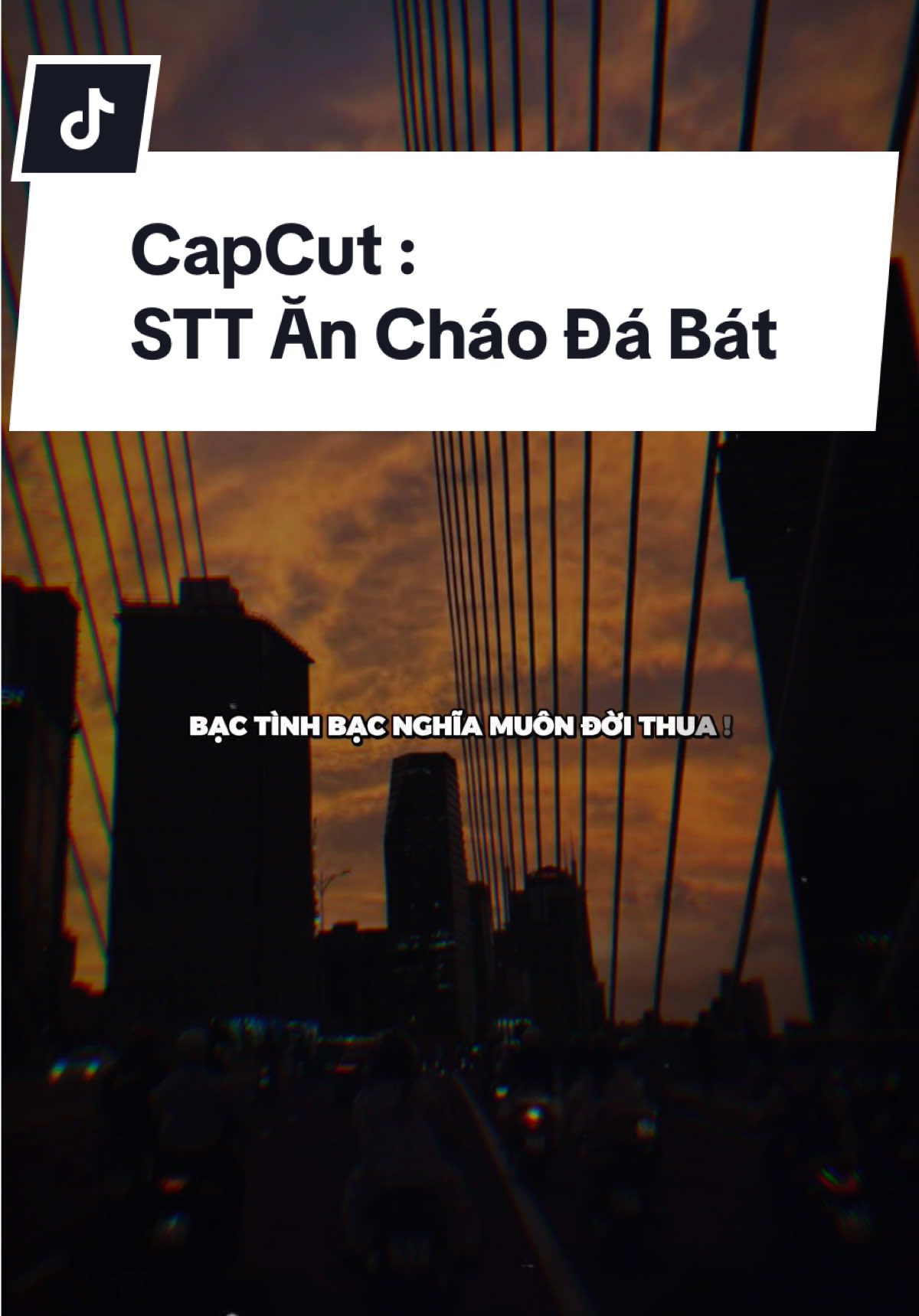 Ăn Cháo Đá Bát Muôn Đời Nát…#CapCut #xuhuong #bietchua #nhacremix #lyrics 