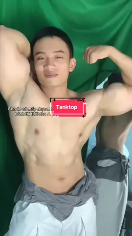 Bảnh nhất phòng với con áo này luon 🤣 #emphong80kgm65 #aothethaonam #aotapgym #tanktop #aobalonam 