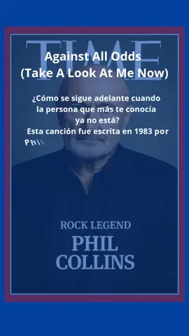 ¿Cómo se sigue adelante cuando la persona que más te conocía ya no está? Esta canción fue escrita en 1983 por Phil Collins, en medio de una etapa de ruptura personal. Lanzada en 1984 como parte del soundtrack de la película ‘Against All Odds’, se convirtió en un himno para quienes han amado profundamente… y han perdido. Hoy no solo vamos a escucharla. Vamos a sentirla. Porque hay letras que no solo se cantan… se viven.#TendenciaTikTok #octubre #venezuela #tiktokviral #tiktokmusic #LiveIncentiveProgram #CancionesQueMarcan #HistoriasDeAmor #EmocionesReales #philcollins @variedadmusic1 @eltarot_conjose