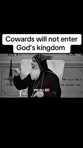 Cowards will not enter God’s kingdom #jesus #christian #god #trending #fyp 