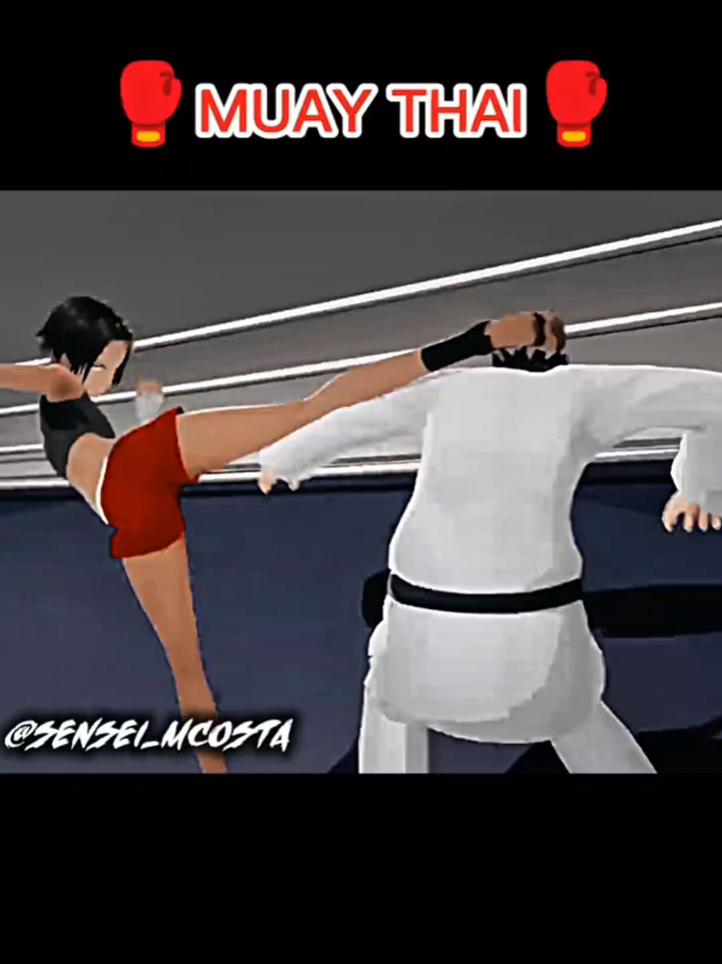 Animation Muay Thai vs kyokushin karate. 🥋🇯🇵🥊.  . . . . Animation Youtuber: asatoshi_2nd #kyokushin #andyhug #andyhugforever #masutatsuoyama #kyokushinkarate #karatekyokushin #karate #oyamakarate #oyama #masoyama #kyokushinkai #shinkyokushin #kyokushinkaikan #dojomcosta #dojo__seidokan #sokyokushin #kyokushin_karate #kyokushin_fighter❤❤ #kyokushinfight 