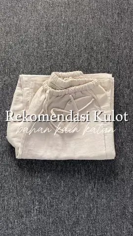 bahan premium linen nyaman untuk beraktifitas. #celanawanita #linen