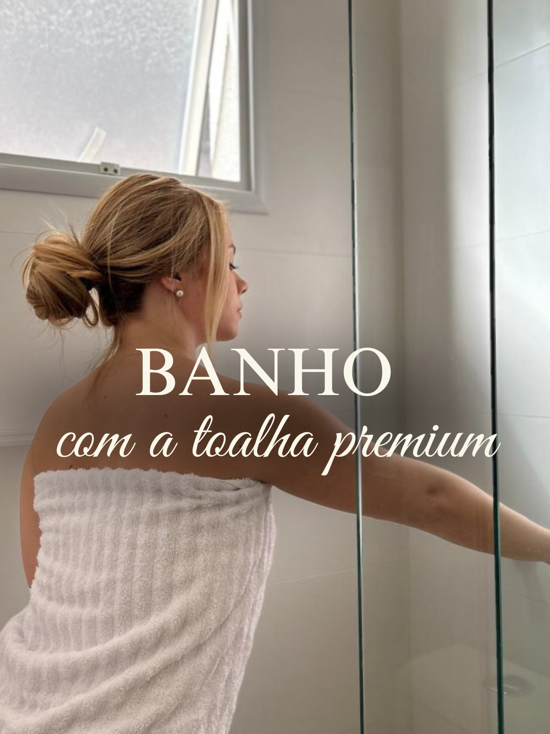 Aquele momento só seu! #toalha #dicas #banheiro #diadia