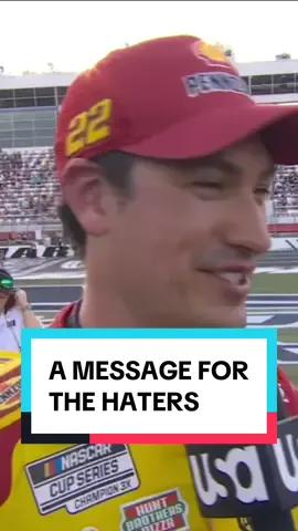 He's smiling ALL THE TIME, this guy. #NASCAR